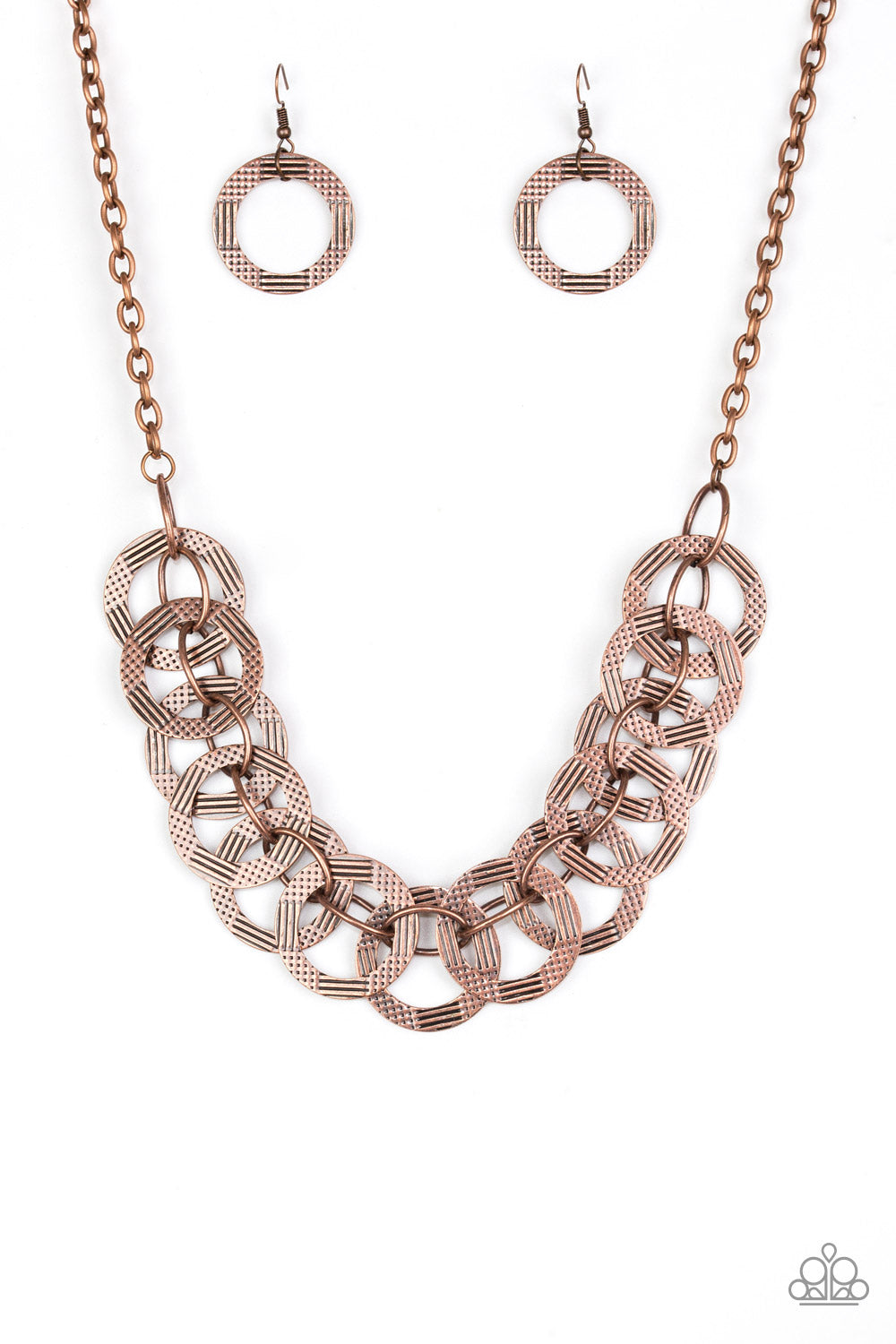 The Main Contender Copper Necklace - Paparazzi Accessories