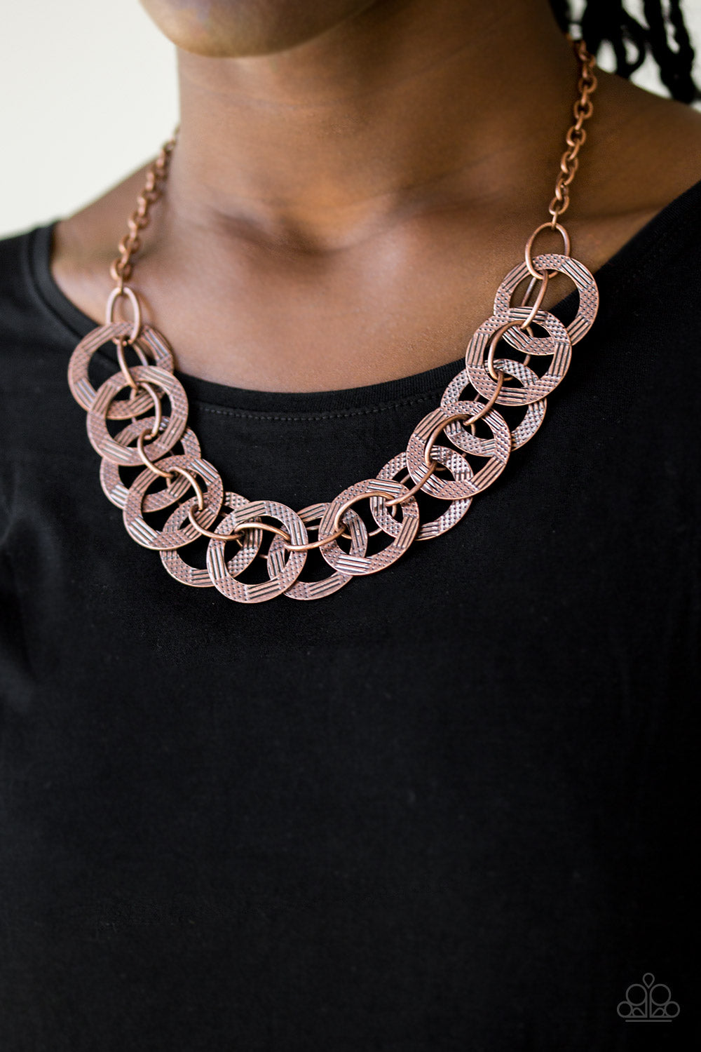 The Main Contender Copper Necklace - Paparazzi Accessories