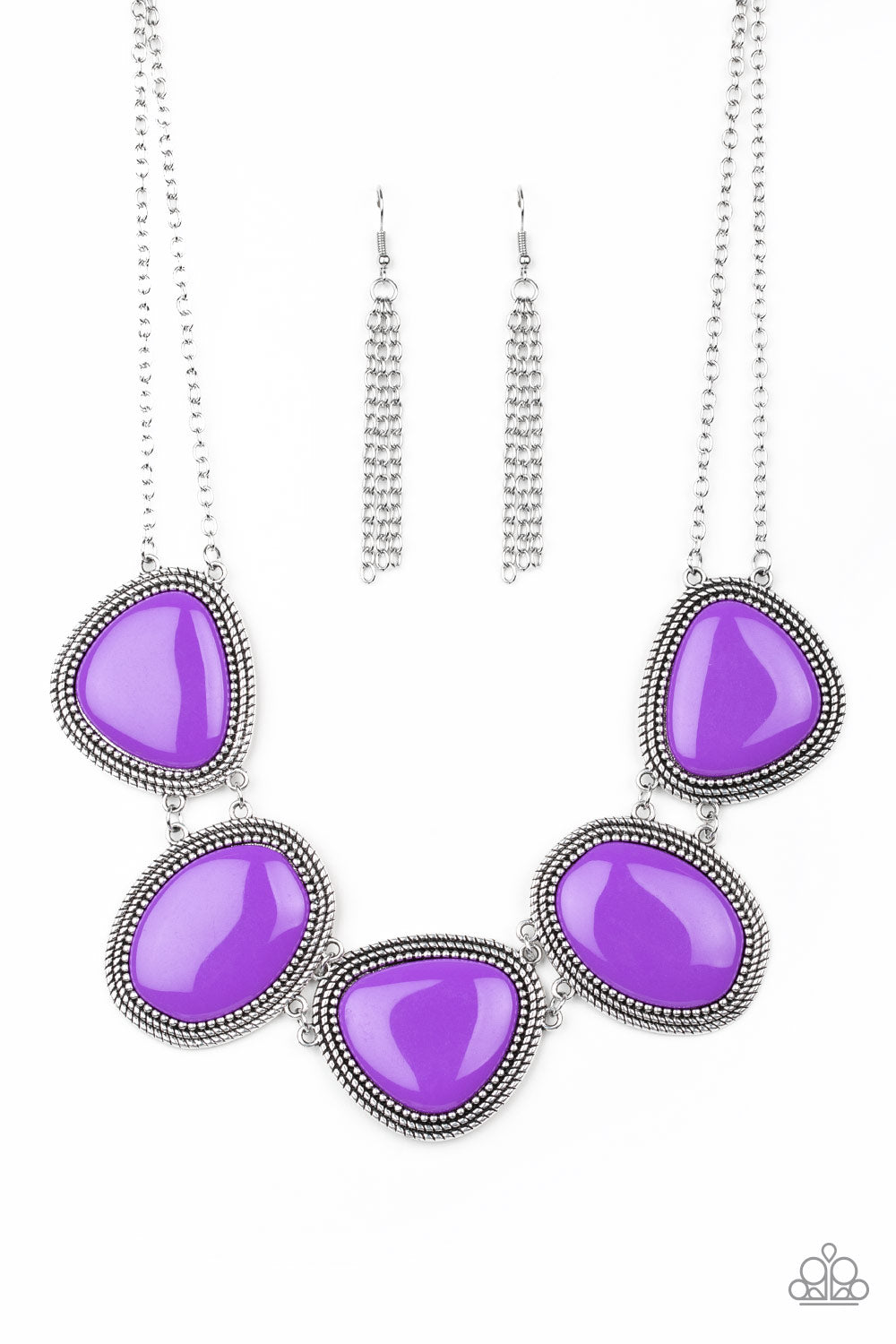 Viva La VIVID Purple Necklace - Paparazzi Accessories