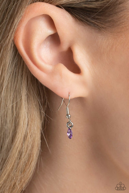 Dynamic Dragonfly Purple Necklace - Paparazzi Accessories
