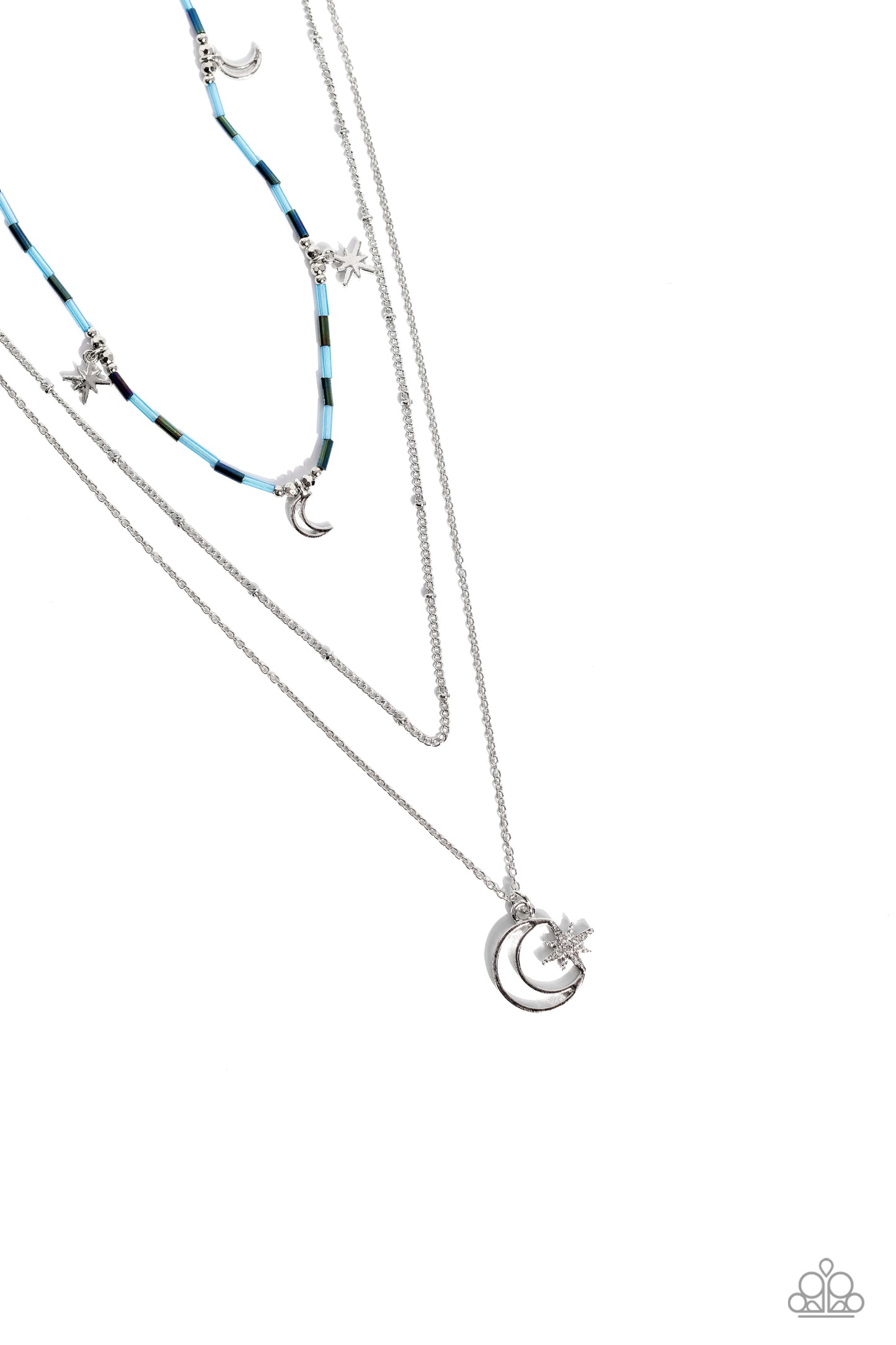 Constant as the Stars Blue Necklace - Paparazzi Accessories