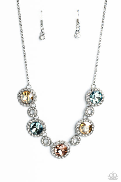 Gorgeous Gems Multi Necklace - Paparazzi Accessories