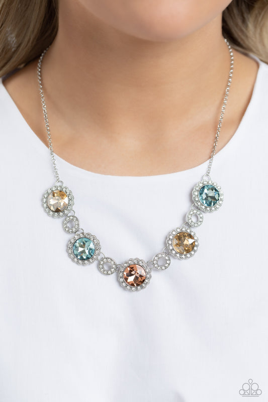 Gorgeous Gems Multi Necklace - Paparazzi Accessories