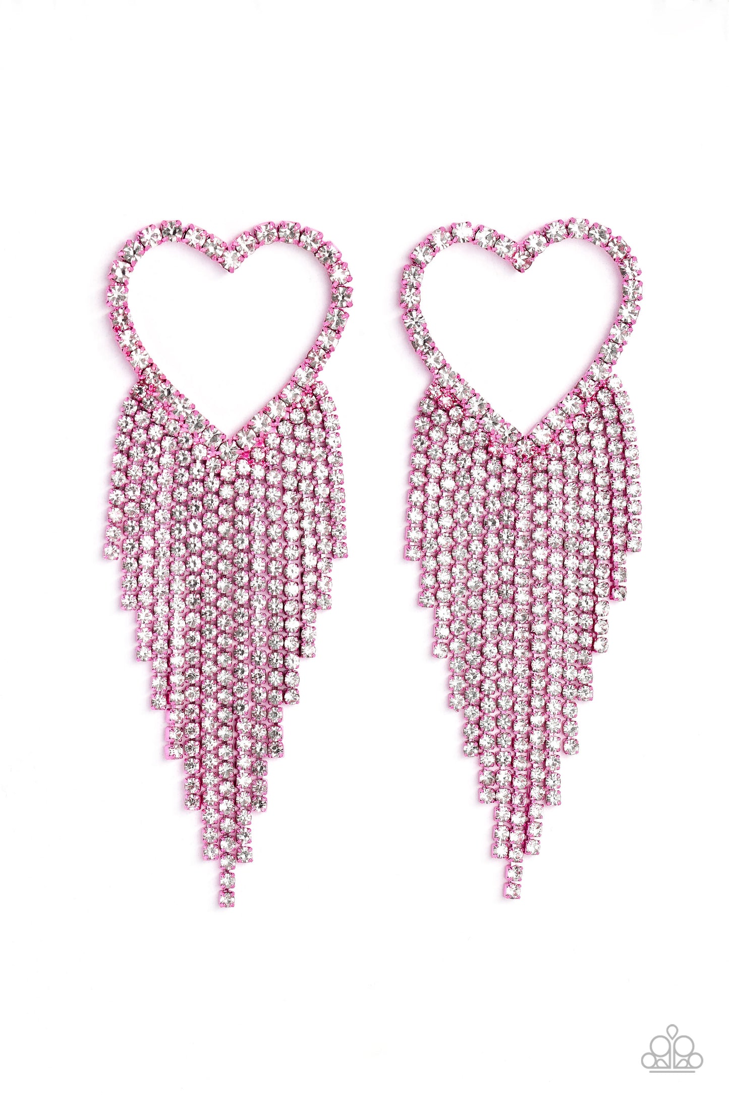 Sumptuous Sweethearts Pink Heart Earring Mystery Pack - Paparazzi Accessories
