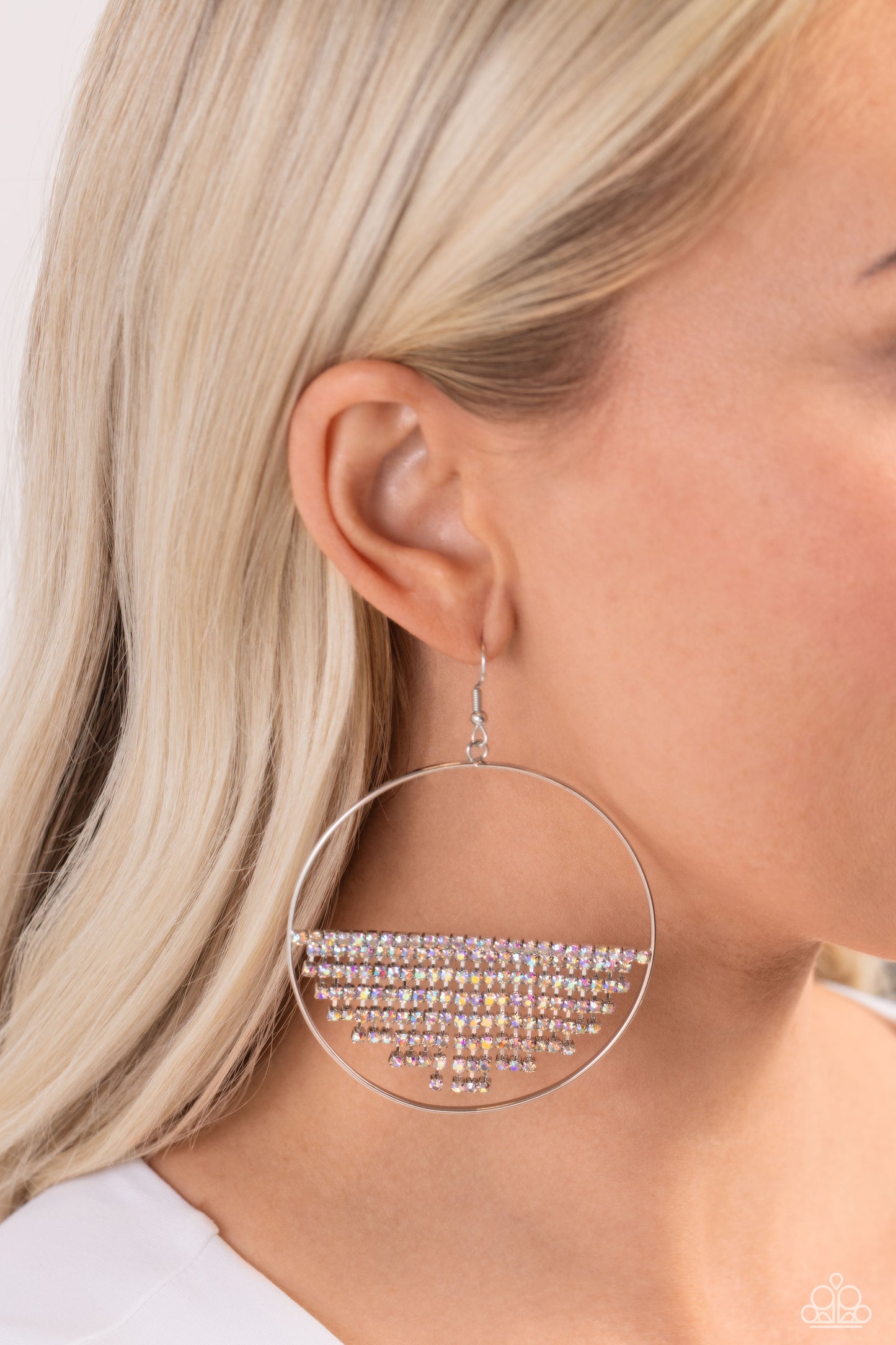 Fierce Fringe Multi Earring - Paparazzi Accessories