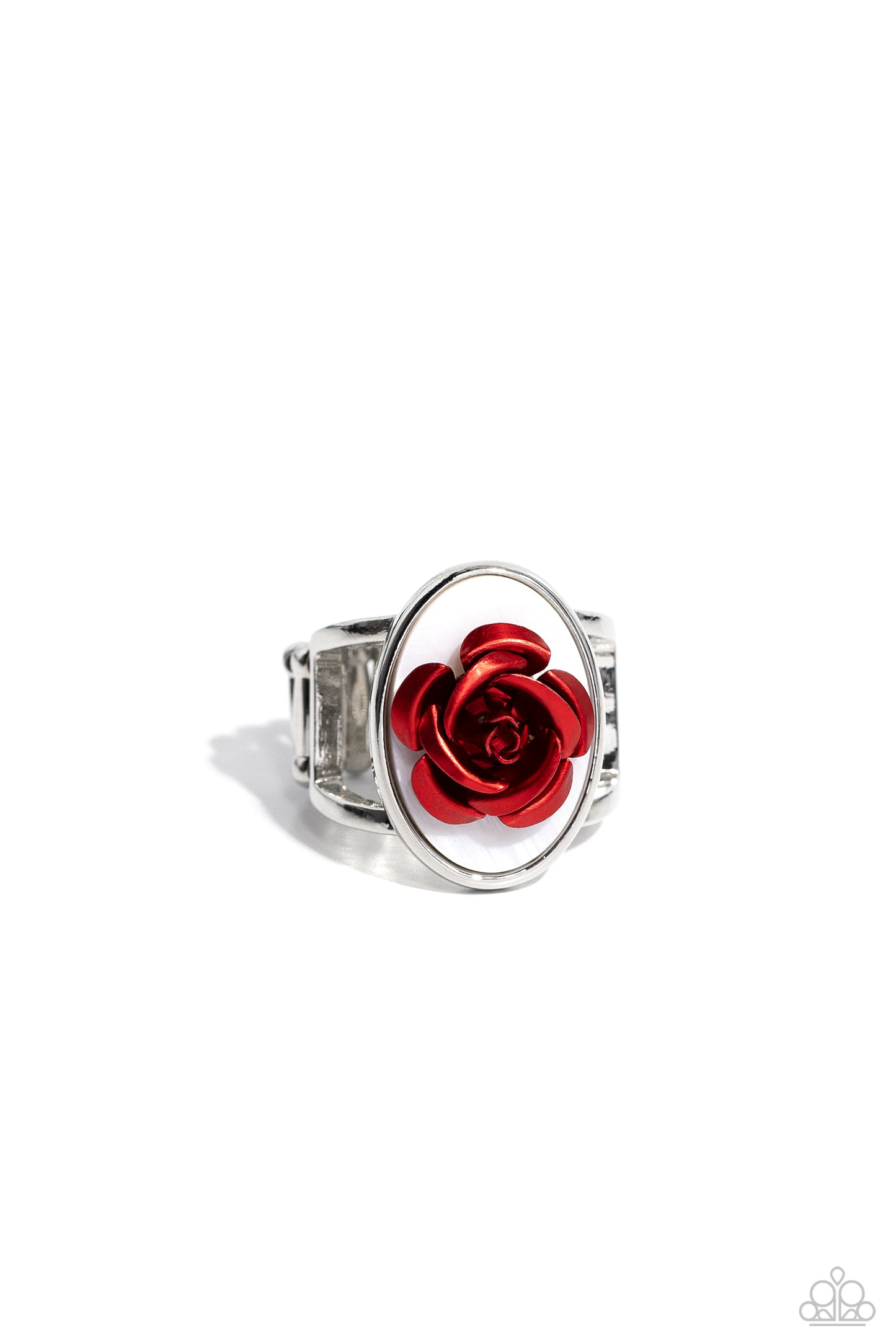 ROSE to My Heart Red Ring - Paparazzi Accessories