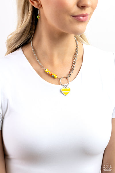 Yellow Diamond Heart Necklace – Hamra Jewelers