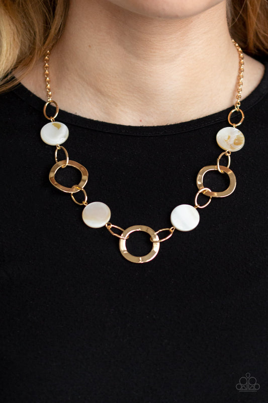 Bermuda Bliss Gold Necklace - Paparazzi Accessories