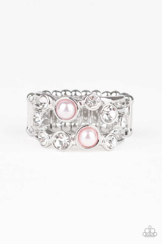 Treasure Treatment Pink Ring - Paparazzi Accessories