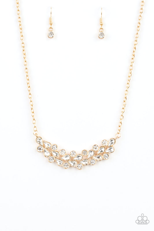 Special Treatment Gold Necklace - Paparazzi Accessories