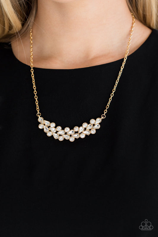 Special Treatment Gold Necklace - Paparazzi Accessories