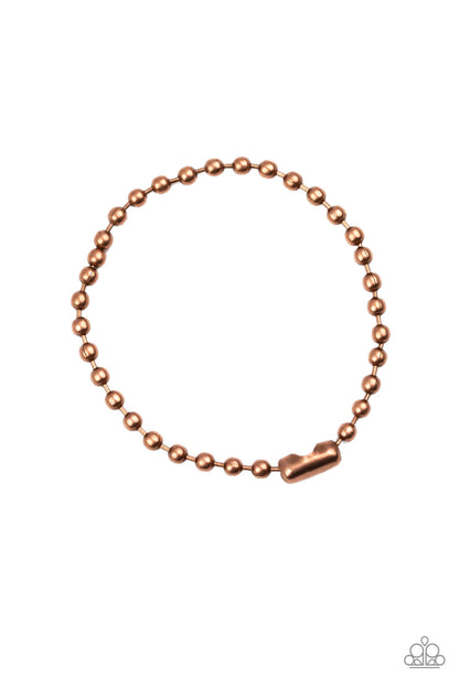 The Recruit Copper Urban Bracelet - Paparazzi Accessories