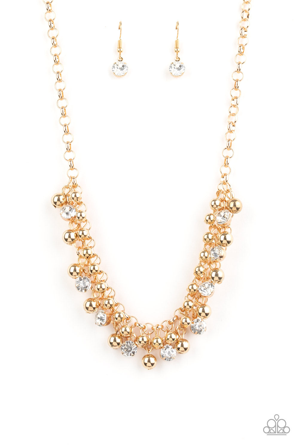 Wall Street Winner Gold Necklace - Paparazzi Accessories