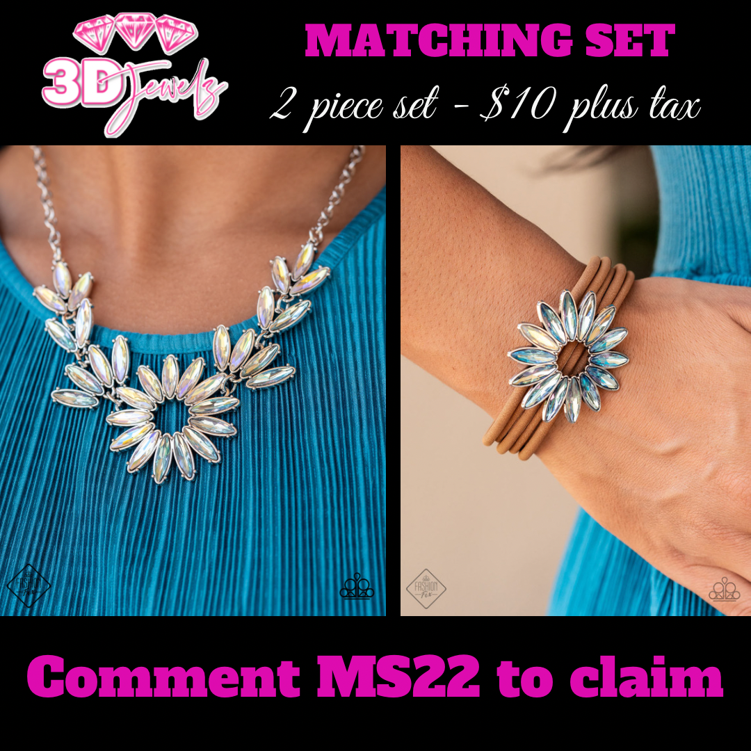 Celestial Cruise Multi Necklace & Bracelet Set - Paparazzi Accessories