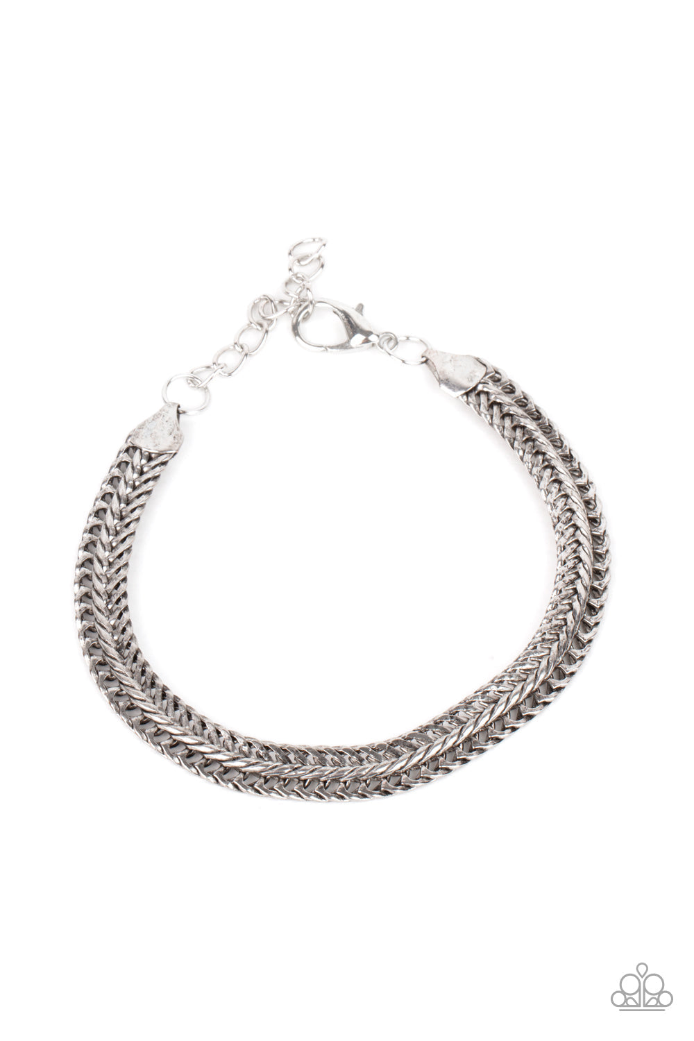 Extra Extraordinary Silver Urban Necklace & Bracelet Set